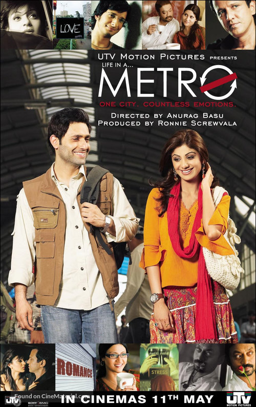 Life in a... Metro - Indian poster