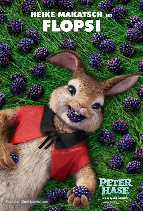 Peter Rabbit - German Movie Poster