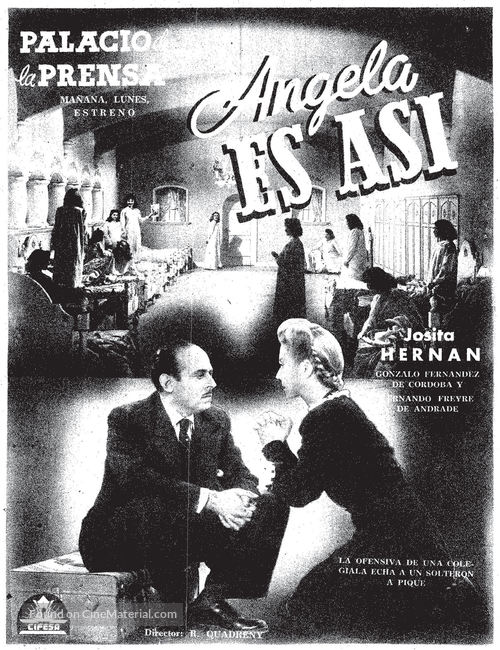 &Aacute;ngela es as&iacute; - Spanish poster