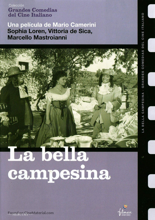 La bella mugnaia - Spanish Movie Cover