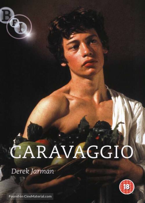 Caravaggio - British DVD movie cover