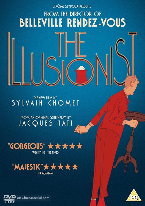 L&#039;illusionniste - British Movie Cover