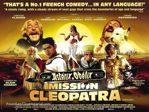 Ast&eacute;rix &amp; Ob&eacute;lix: Mission Cl&eacute;op&acirc;tre - British Movie Poster