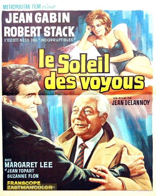 Le soleil des voyous - Belgian Movie Poster