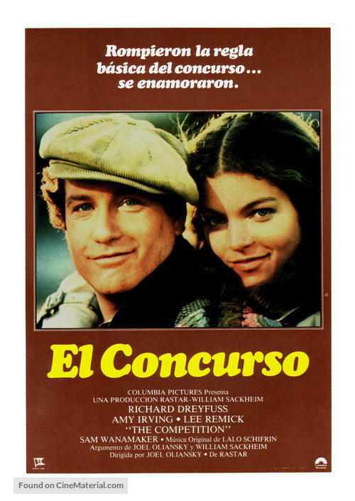 The Competition - Spanish Movie Poster