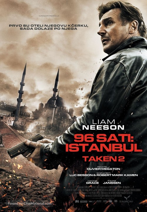 Taken 2 - Croatian Movie Poster