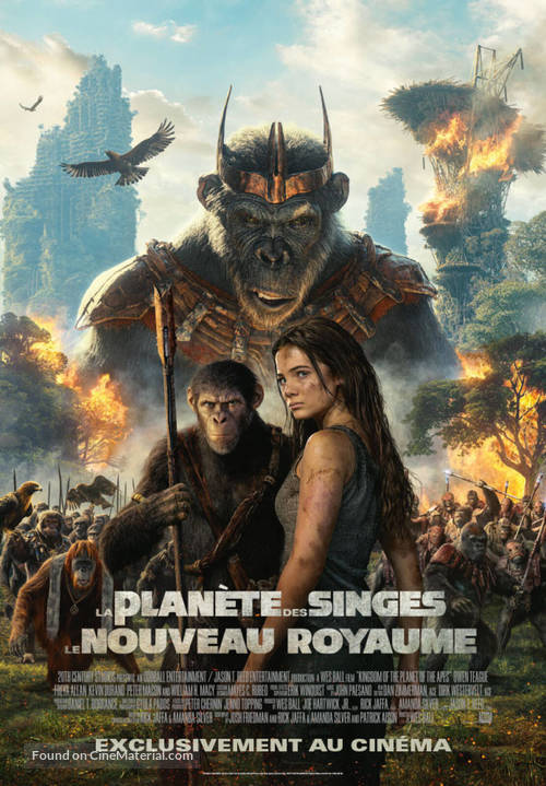 Kingdom of the Planet of the Apes - Swiss Movie Poster