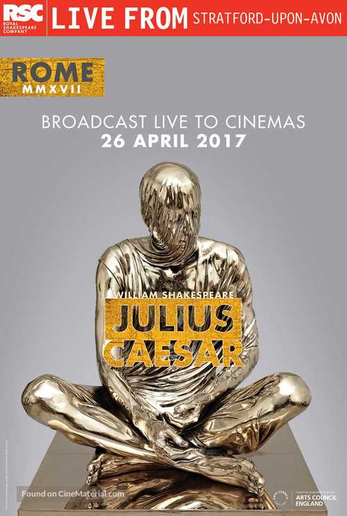 RSC Live: Julius Caesar - British Movie Poster