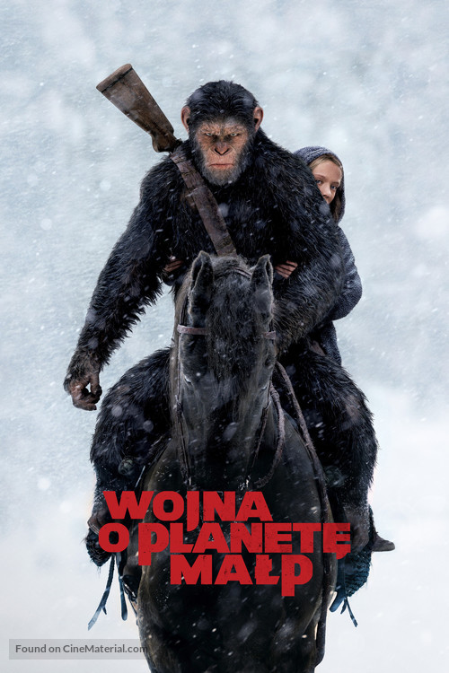 War for the Planet of the Apes - Polish Movie Cover