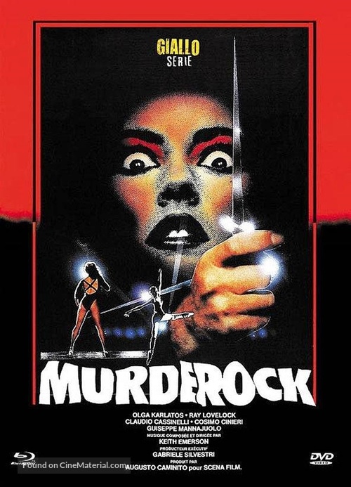 Murderock - uccide a passo di danza - German Blu-Ray movie cover