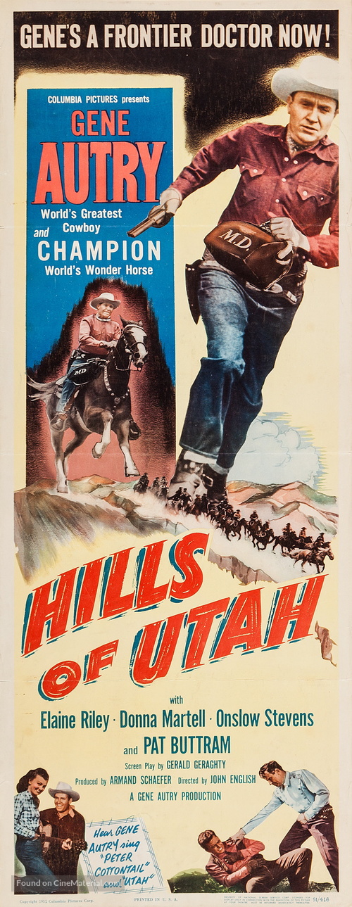 The Hills of Utah - Movie Poster