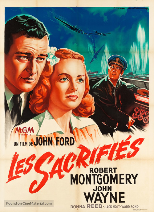 They Were Expendable - French Movie Poster
