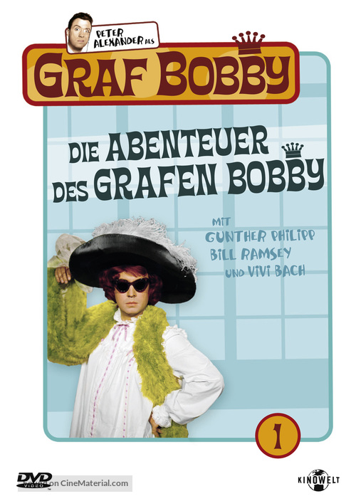 Abenteuer des Grafen Bobby, Die - German DVD movie cover