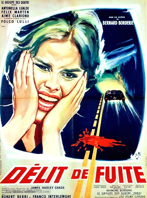 D&eacute;lit de fuite - French Movie Poster