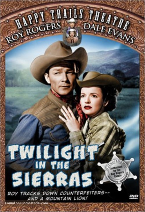 Twilight in the Sierras - DVD movie cover