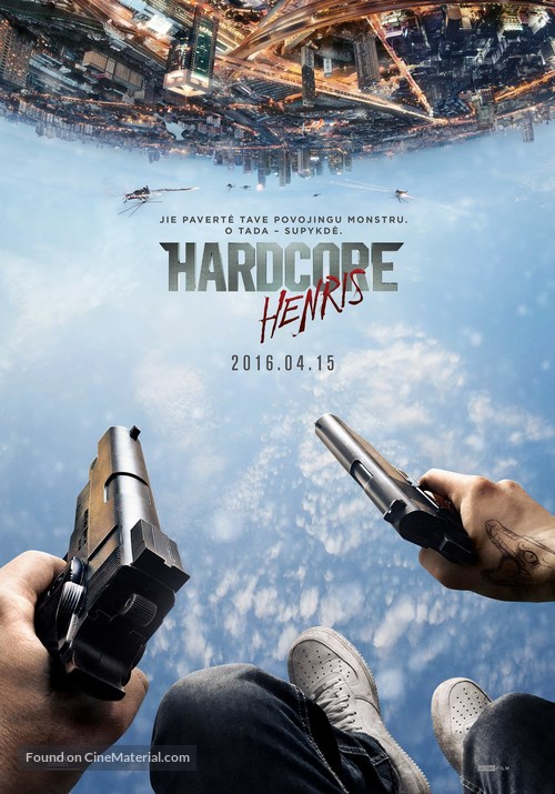 Hardcore Henry - Lithuanian Movie Poster