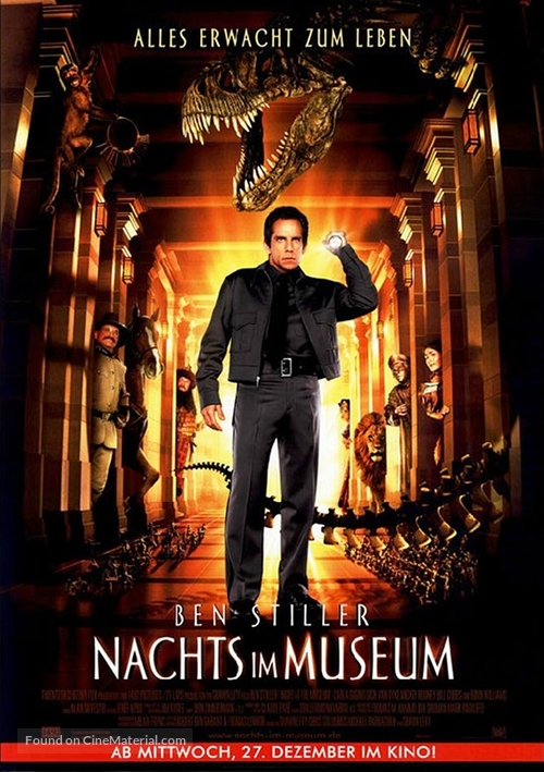 Night at the Museum - German Movie Poster
