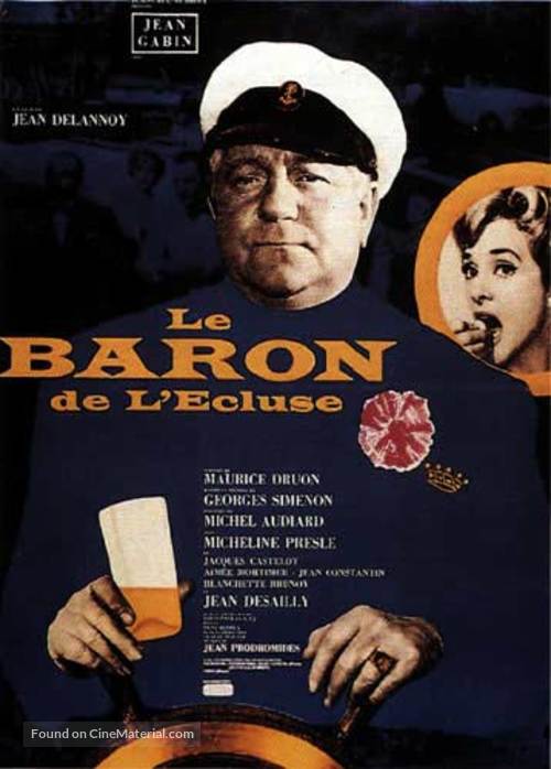Le baron de l&#039;&eacute;cluse - French Movie Poster