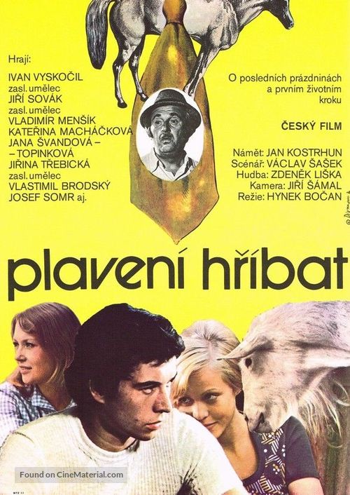 Plaven&iacute; hr&iacute;bat - Slovak Movie Poster