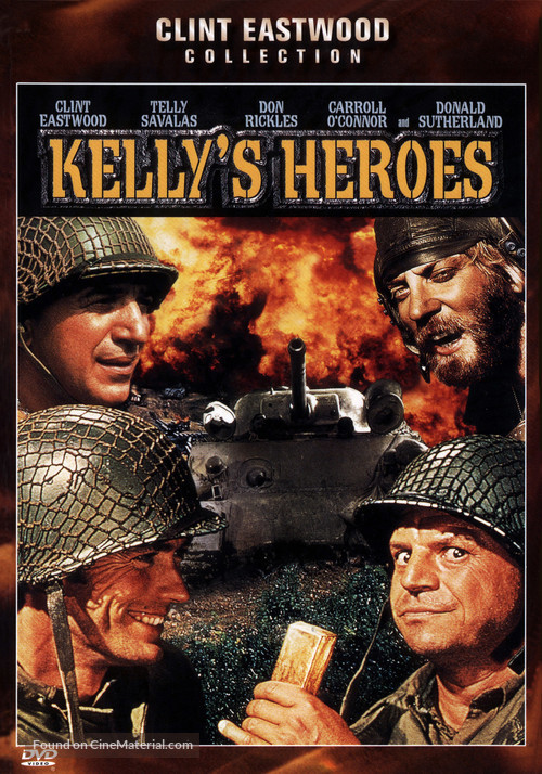 Kelly&#039;s Heroes - DVD movie cover