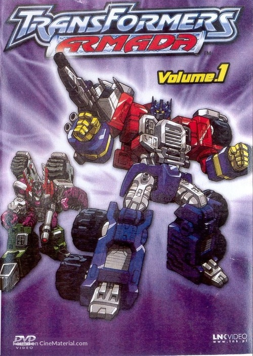 &quot;Transformers: Armada&quot; - Polish DVD movie cover