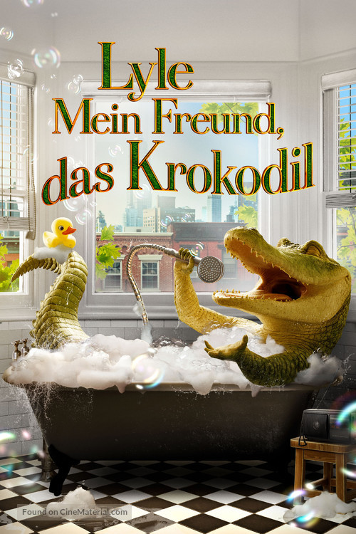 Lyle, Lyle, Crocodile - German Movie Cover