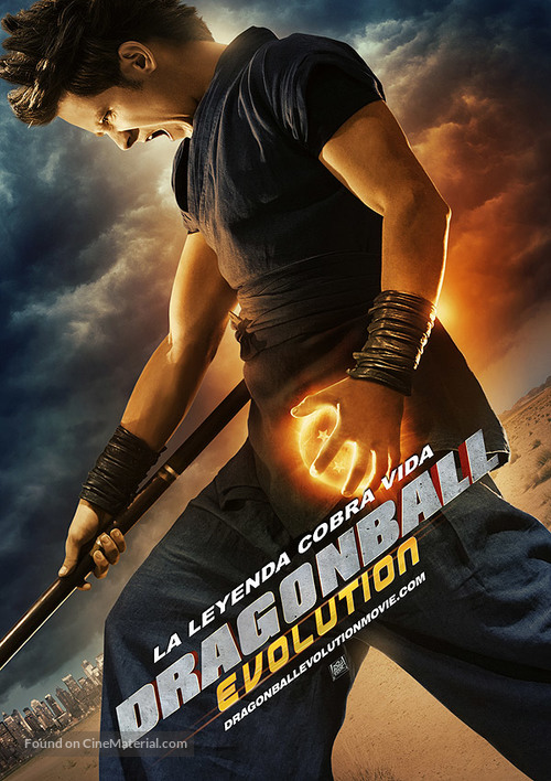 Dragonball Evolution - Spanish Movie Poster