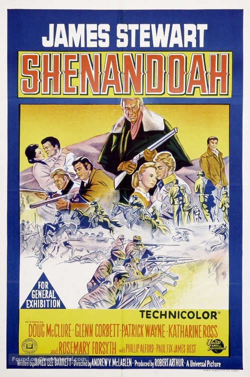 Shenandoah - Australian Movie Poster