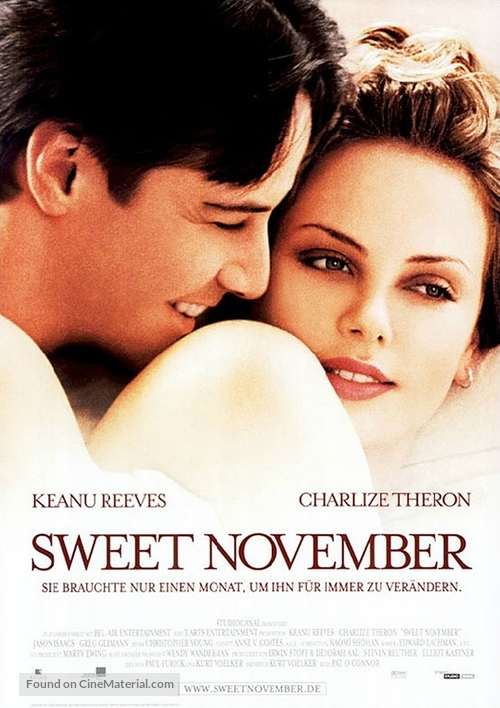 Sweet November - German Movie Poster