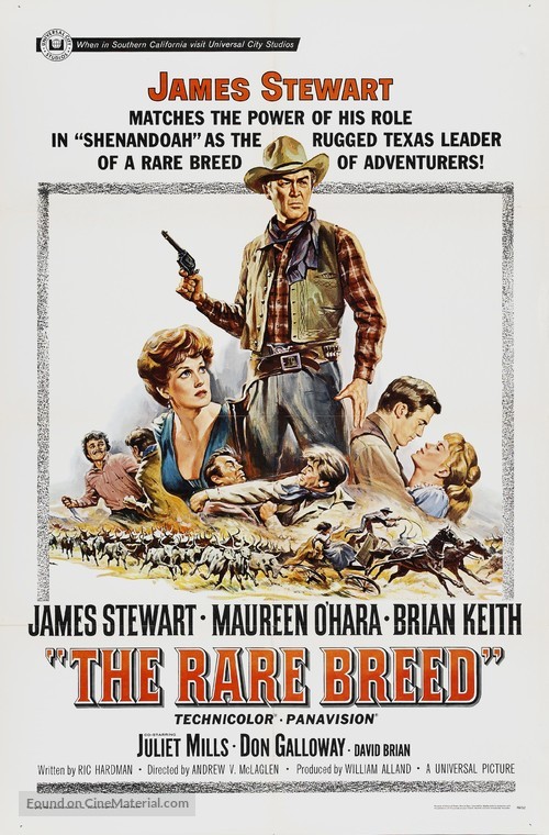 The Rare Breed - Movie Poster