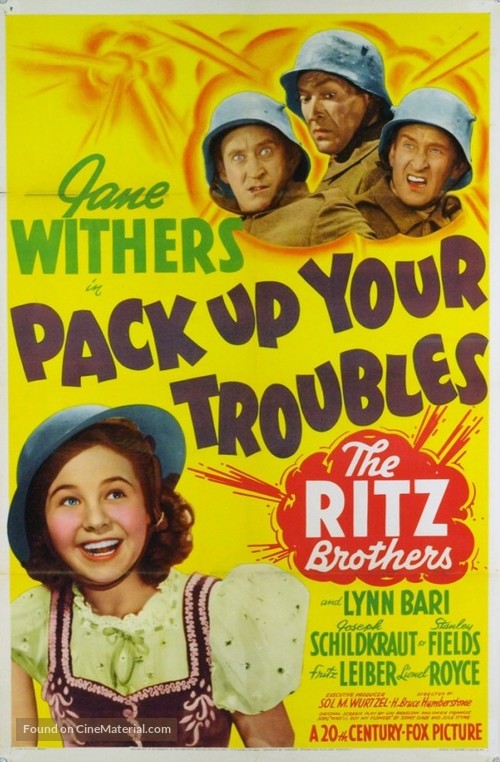 Pack Up Your Troubles - Movie Poster