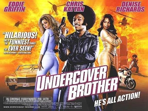 Undercover Brother - British Movie Poster