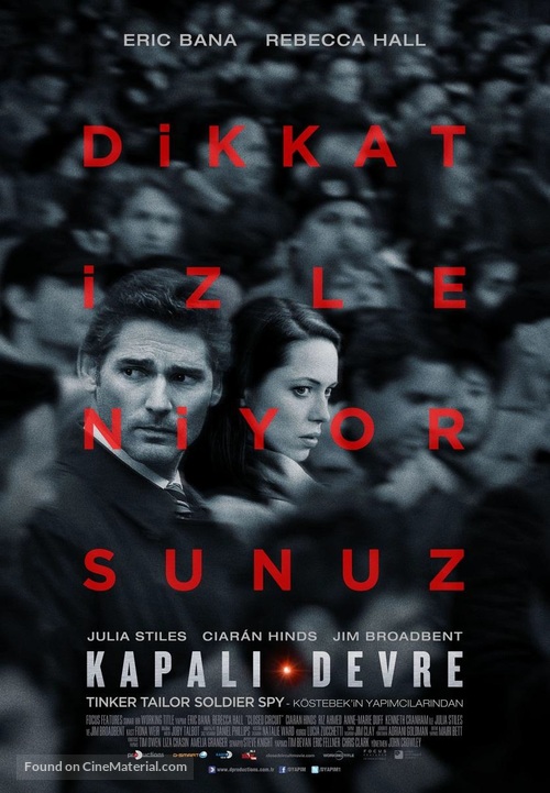 Closed Circuit - Turkish Movie Poster