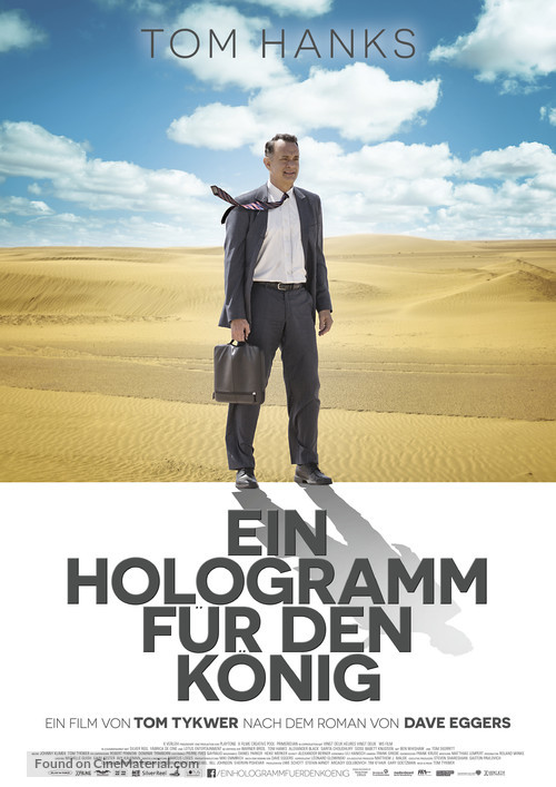 A Hologram for the King - German Movie Poster