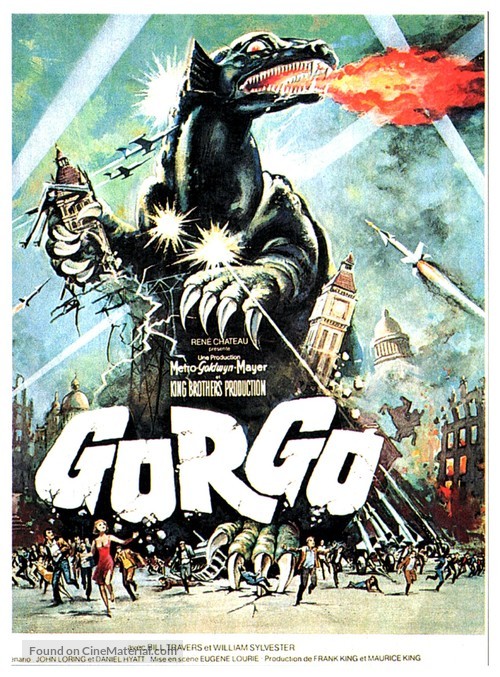 Gorgo - French Movie Poster