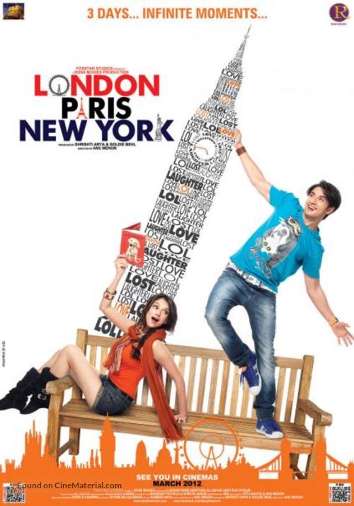 London Paris New York - Indian Movie Poster