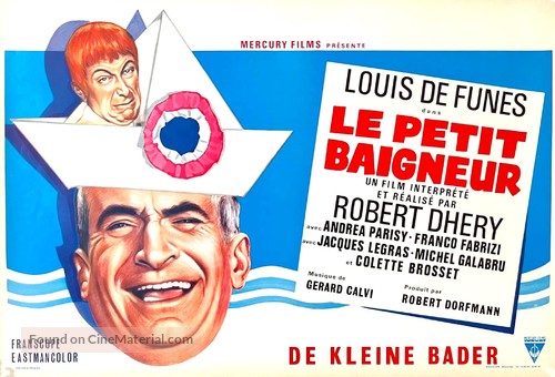 Petit baigneur, Le - Belgian Movie Poster