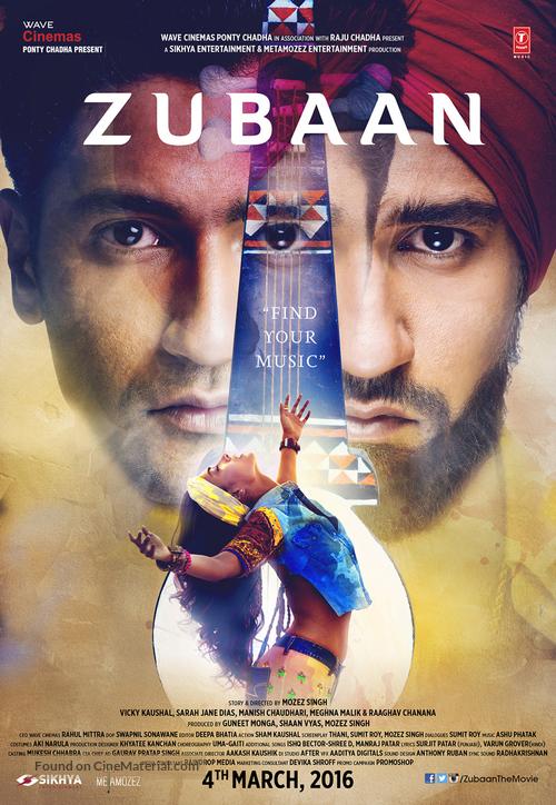 Zubaan - Indian Movie Poster