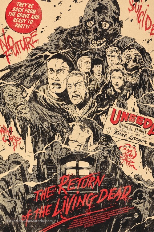 The Return of the Living Dead - poster