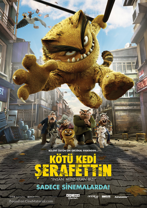 K&ouml;t&uuml; Kedi Serafettin - German Movie Poster