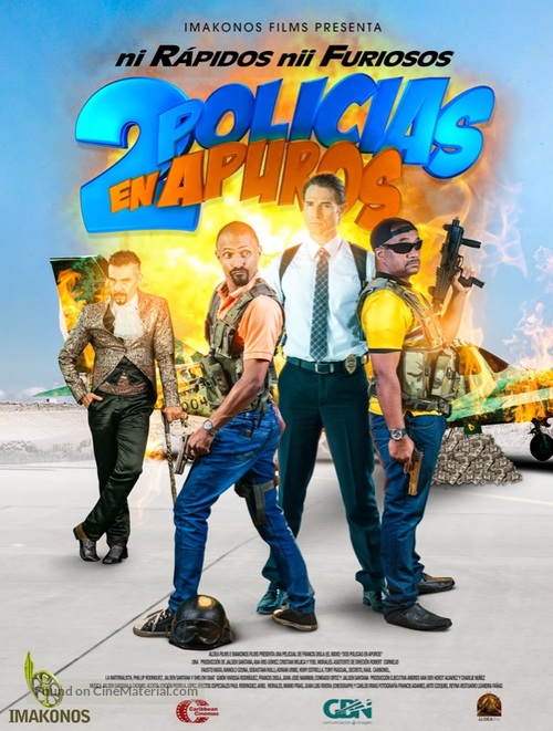 Dos Policias en Apuros - Cuban Movie Poster