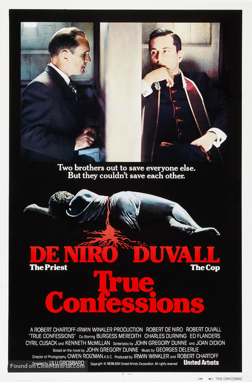 True Confessions - Movie Poster