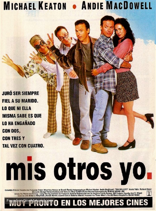 Multiplicity - Argentinian Movie Poster