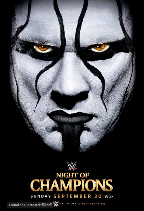 WWE Night of Champions - Movie Poster