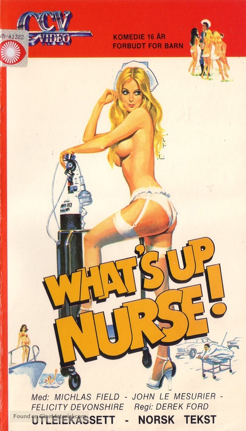 What&#039;s Up Nurse! - German VHS movie cover