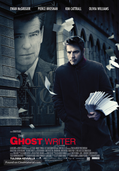 The Ghost Writer - Finnish Movie Poster