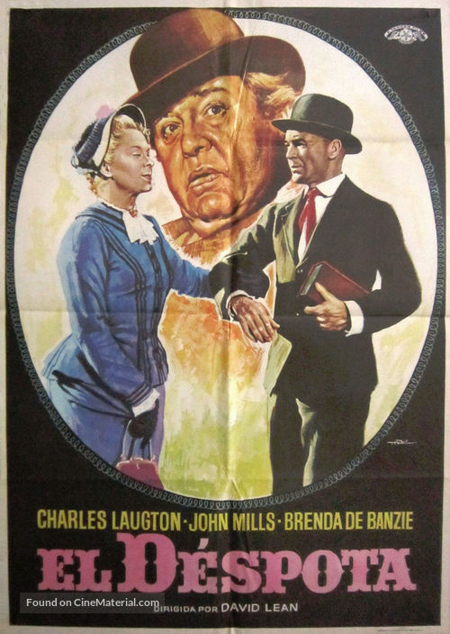 Hobson&#039;s Choice - Spanish Movie Poster