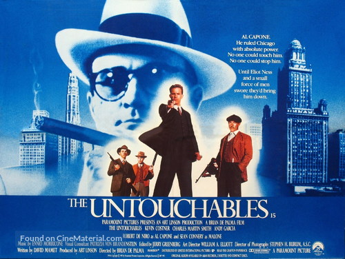 The Untouchables - British Movie Poster
