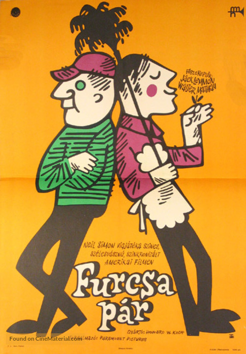 The Odd Couple - Hungarian Movie Poster