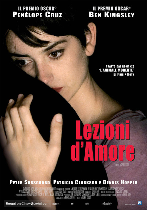 Elegy - Italian Movie Poster